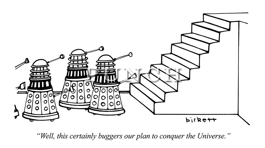 Dr-Who-Daleks-TV-Birkett-Cartoons-Punch-Magazine-1981-08-05-235