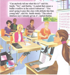 We all know Feminist Hacker Barbie is the real hero here